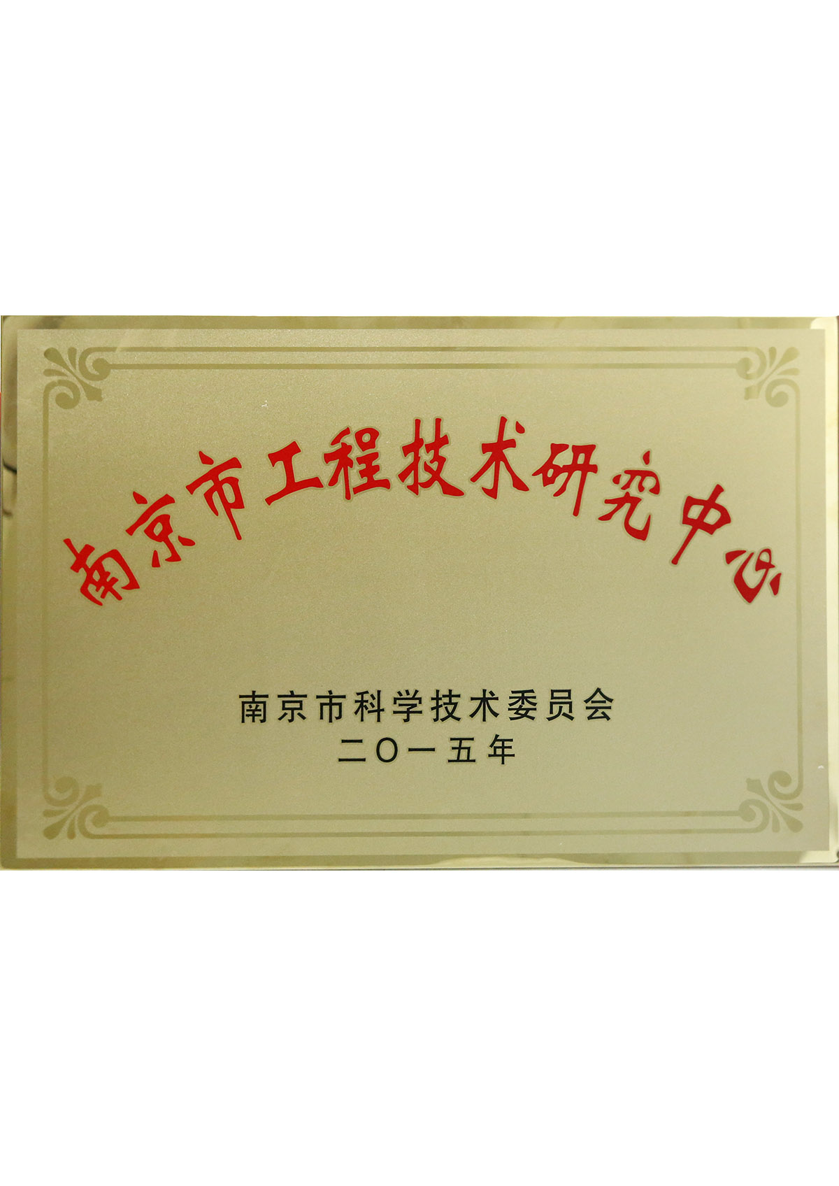 南京市工程技术研究中心